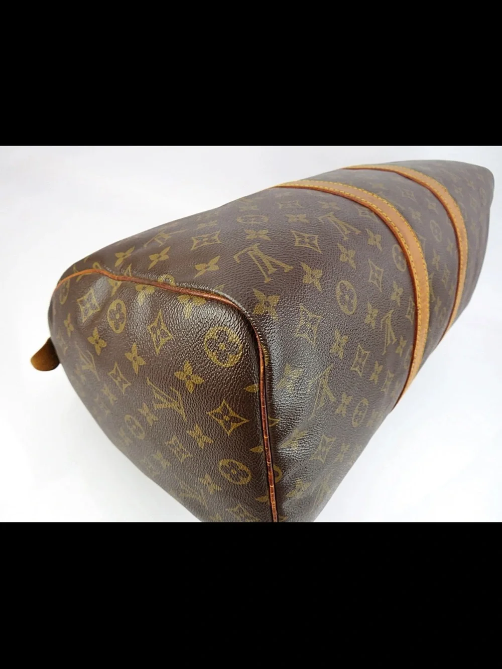 Louis Vuitton Monogram Canvas Duffle Bag in Brown and Tan